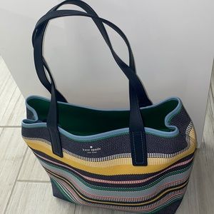 Kate Spade Ash Street Boardwalk Stripe Tote